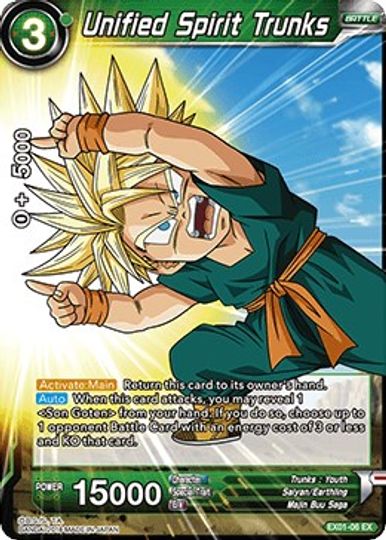 Unified Spirit Trunks (EX01-06) [Mighty Heroes] | Tables and Towers