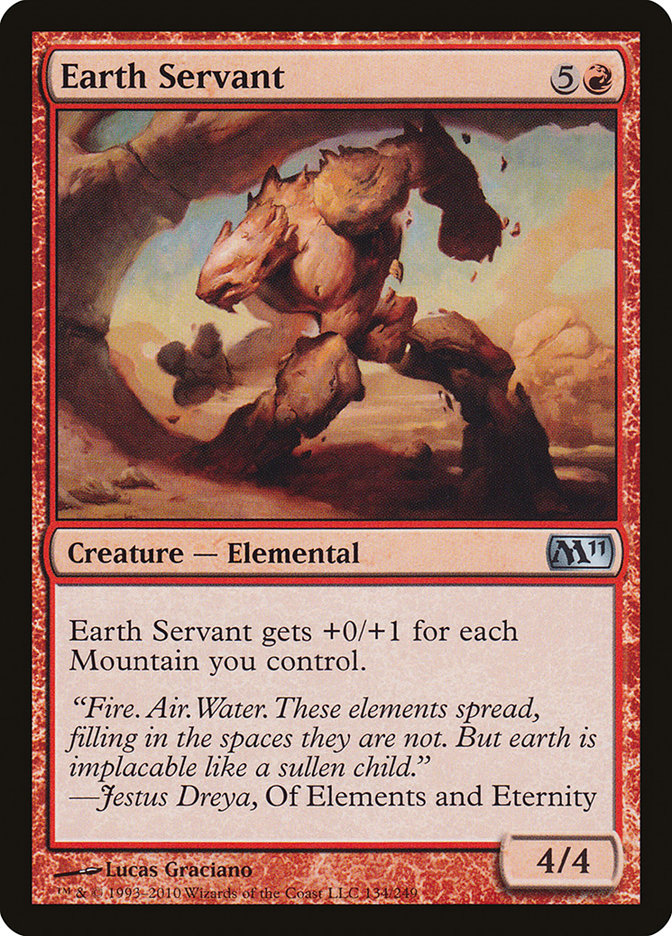 Earth Servant [Magic 2011] | Tables and Towers