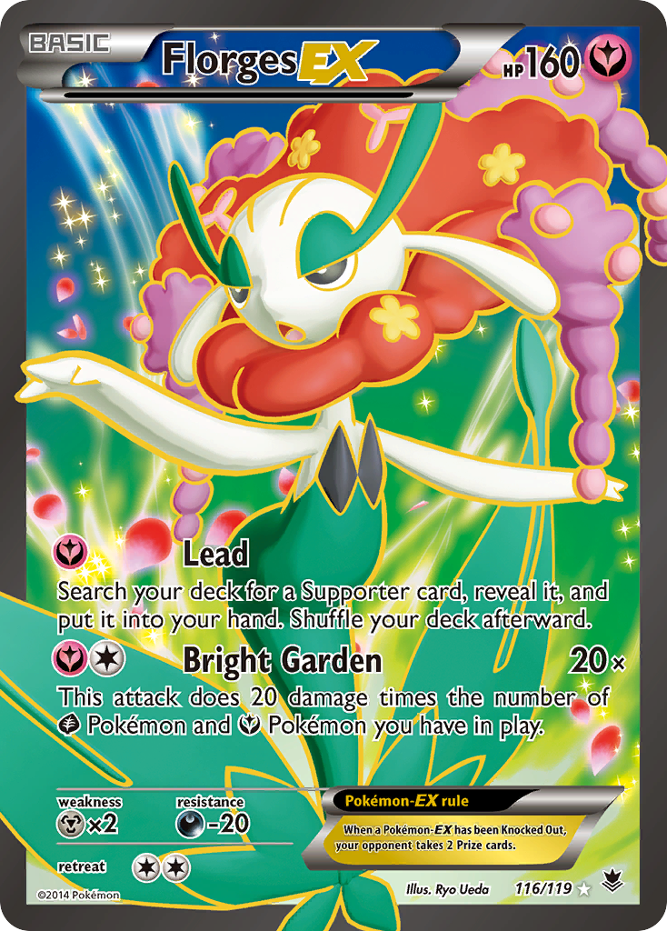 Florges EX (116/119) [XY: Phantom Forces] | Tables and Towers