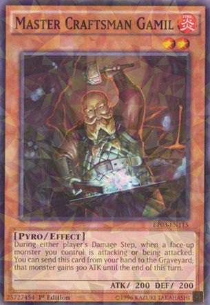 Master Craftsman Gamil [BP03-EN115] Shatterfoil Rare | Tables and Towers