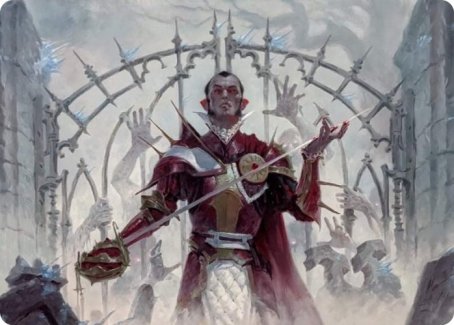 Cemetery Gatekeeper Art Card [Innistrad: Crimson Vow Art Series] | Tables and Towers