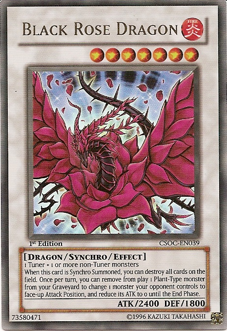 Black Rose Dragon [CSOC-EN039] Ultra Rare | Tables and Towers