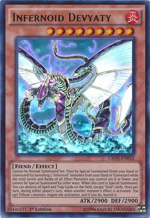 Infernoid Devyaty [CROS-EN032] Ultra Rare | Tables and Towers