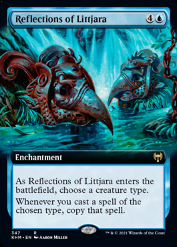 Reflections of Littjara (Extended Art) [Kaldheim] | Tables and Towers