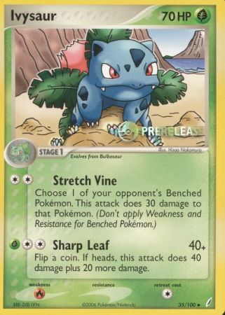 Ivysaur (35/100) (Prerelease Promo) [Nintendo: Black Star Promos] | Tables and Towers