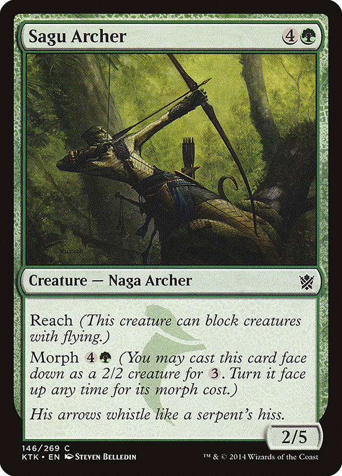 Sagu Archer [Khans of Tarkir] | Tables and Towers