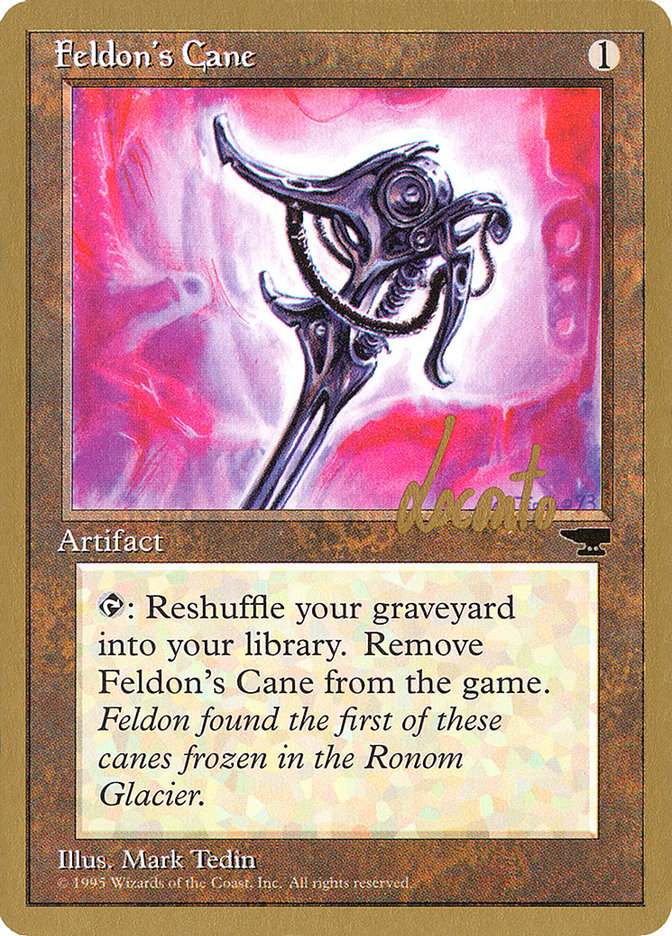 Feldon's Cane (Michael Loconto) [Pro Tour Collector Set] | Tables and Towers