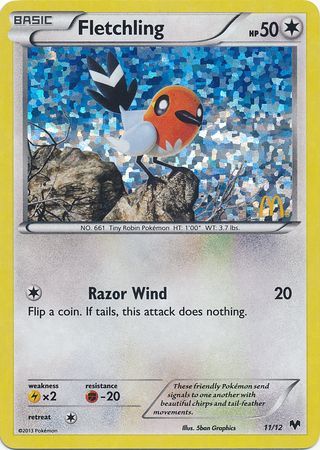 Fletchling (11/12) [McDonald's Promos: 2014 Collection] | Tables and Towers