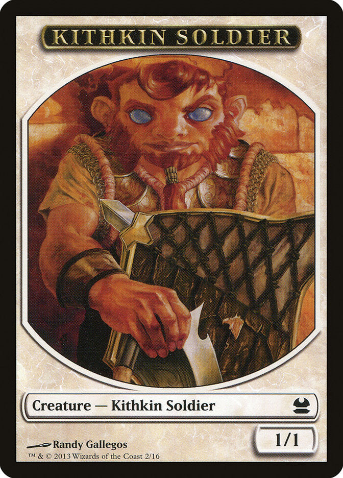 Kithkin Soldier Token [Modern Masters Tokens] | Tables and Towers