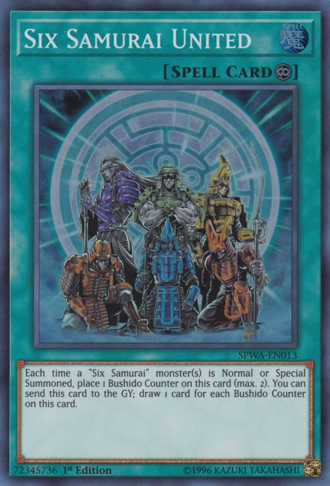 Six Samurai United [SPWA-EN013] Super Rare | Tables and Towers