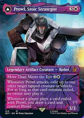 Prowl, Stoic Strategist // Prowl, Pursuit Vehicle (Shattered Glass) [Transformers] | Tables and Towers