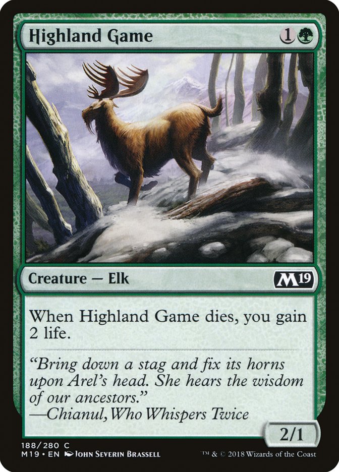 Highland Game [Core Set 2019] | Tables and Towers