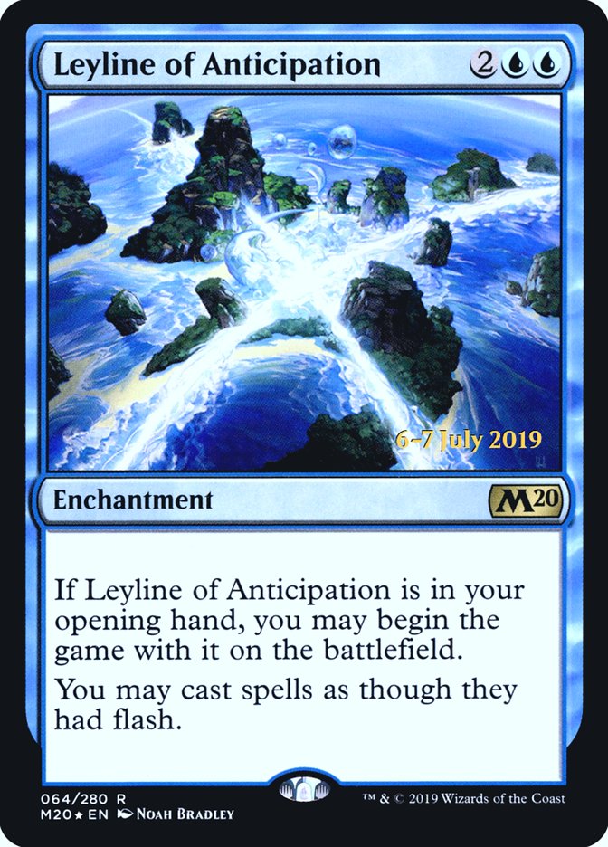 Leyline of Anticipation [Core Set 2020 Prerelease Promos] | Tables and Towers