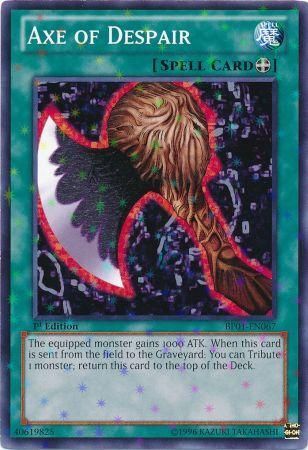 Axe of Despair [BP01-EN067] Starfoil Rare | Tables and Towers