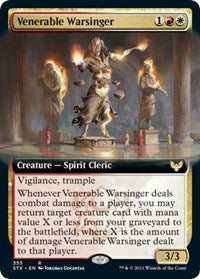 Venerable Warsinger (Extended Art) [Strixhaven: School of Mages] | Tables and Towers