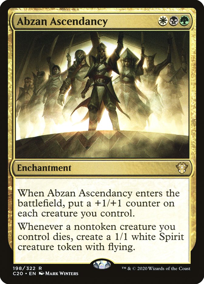 Abzan Ascendancy [Commander 2020] | Tables and Towers