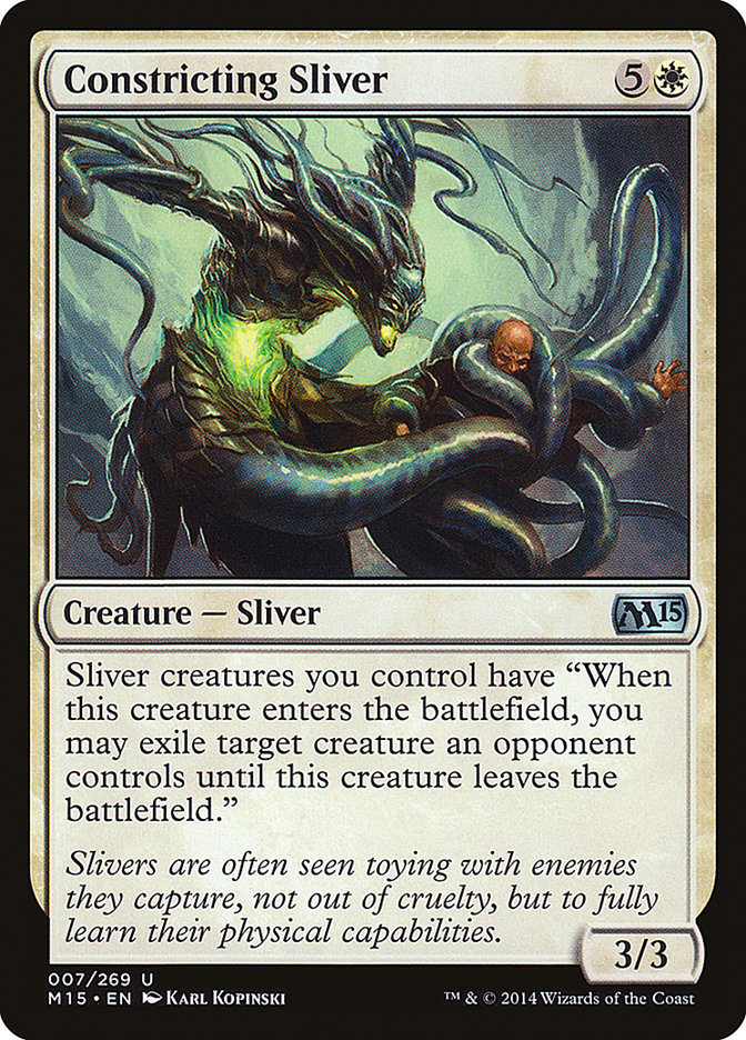 Constricting Sliver [Magic 2015] | Tables and Towers