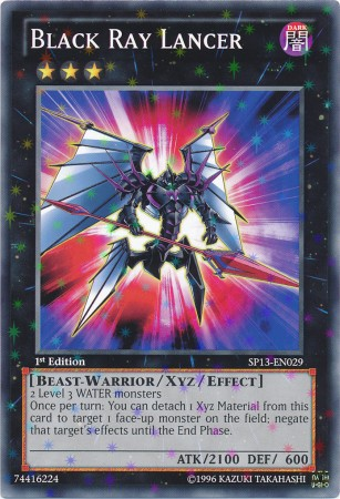 Black Ray Lancer [SP13-EN029] Starfoil Rare | Tables and Towers