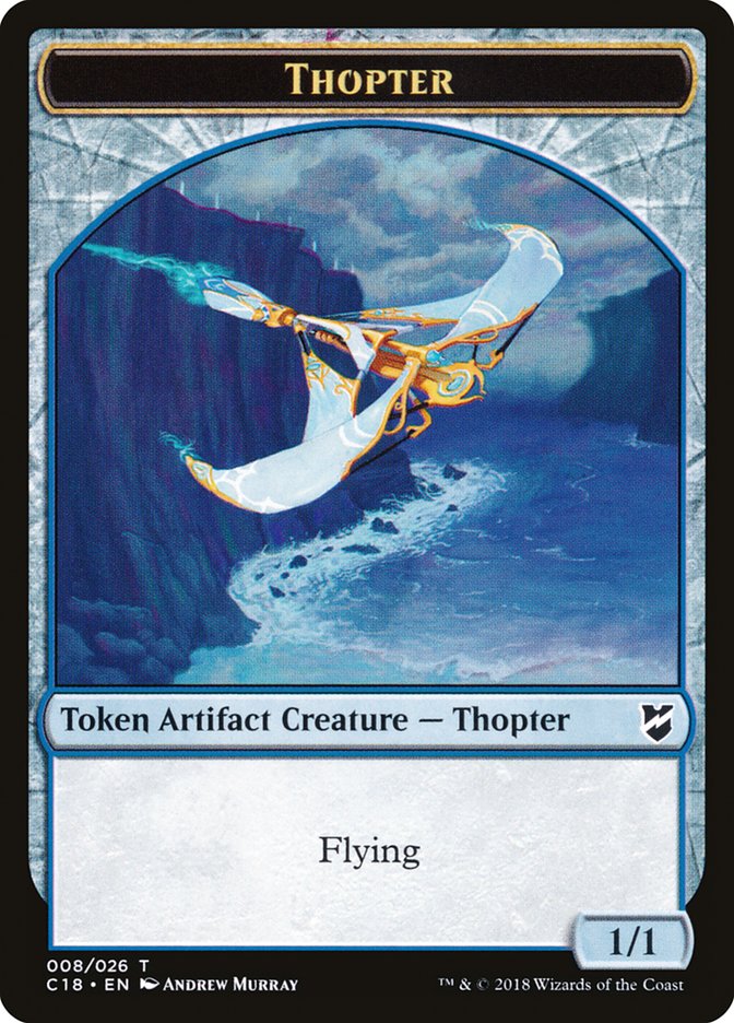 Thopter Token (008/026) [Commander 2018 Tokens] | Tables and Towers