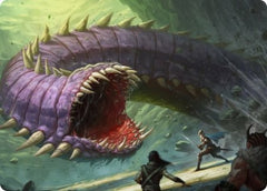 Purple Worm Art Card [Dungeons & Dragons: Adventures in the Forgotten Realms Art Series] | Tables and Towers