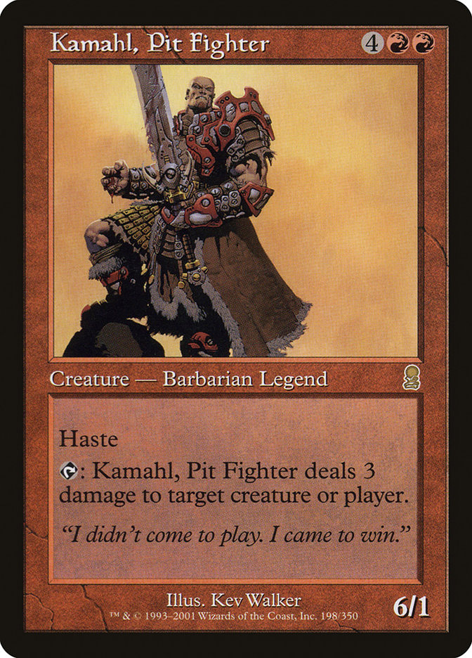 Kamahl, Pit Fighter [Odyssey] | Tables and Towers