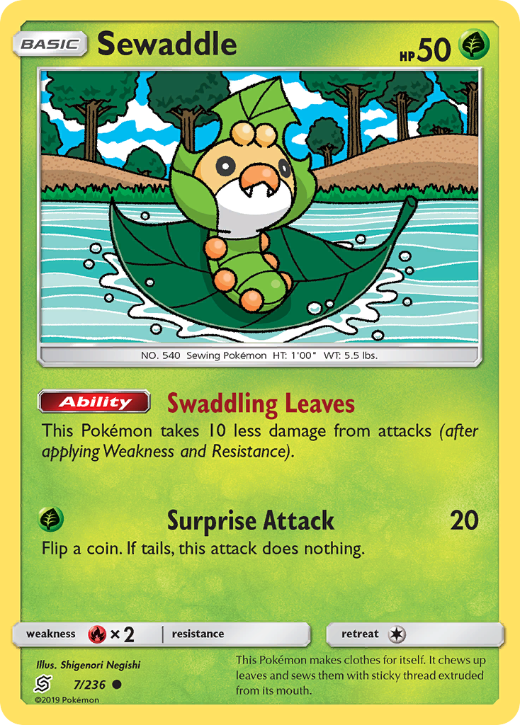 Sewaddle (7/236) [Sun & Moon: Unified Minds] | Tables and Towers