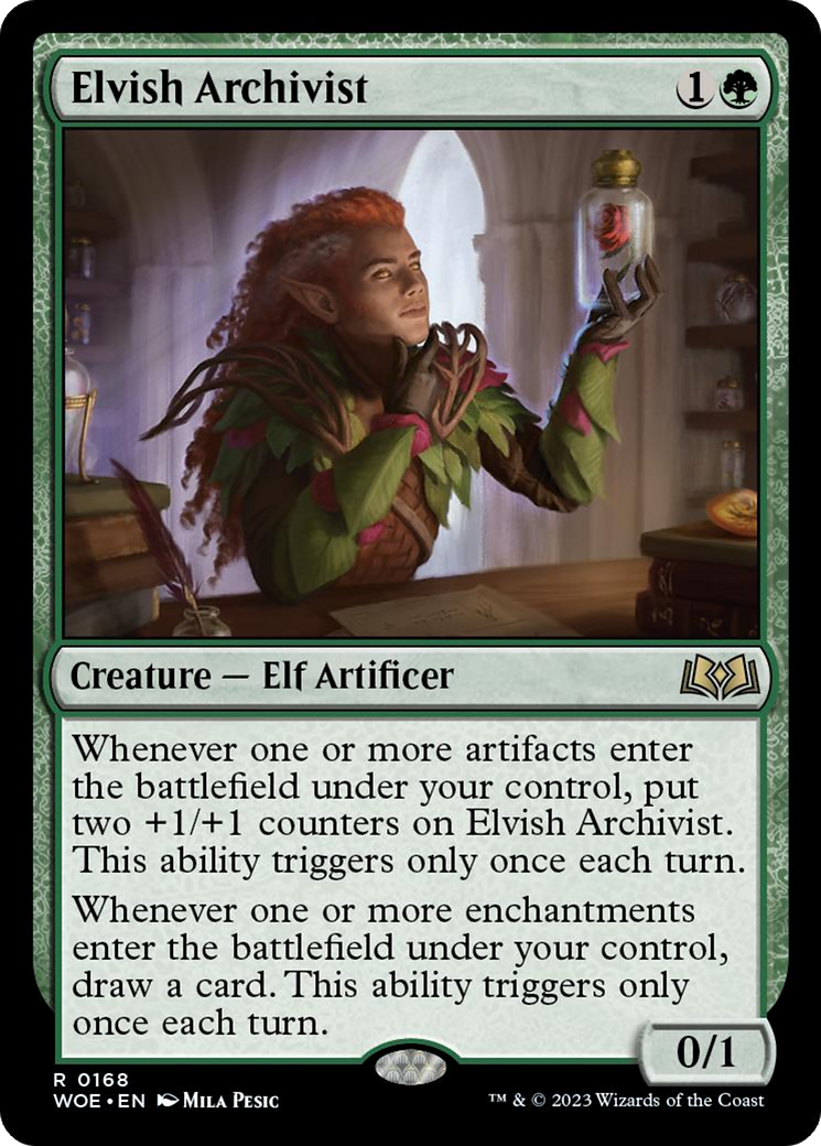 Elvish Archivist [Wilds of Eldraine] | Tables and Towers