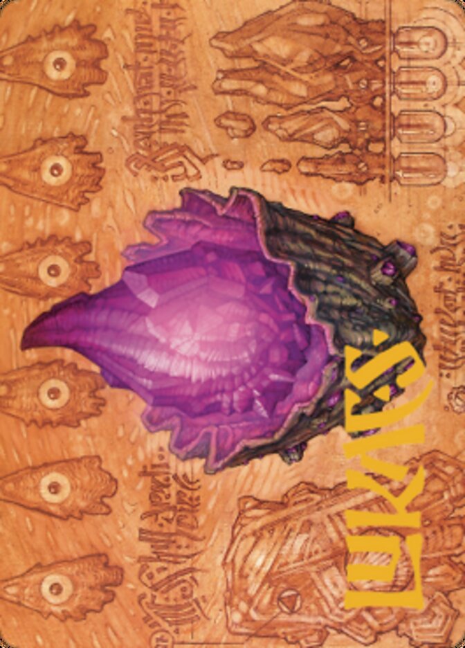 Thorn of Amethyst Art Card (Gold-Stamped Signature) [The Brothers' War Art Series] | Tables and Towers