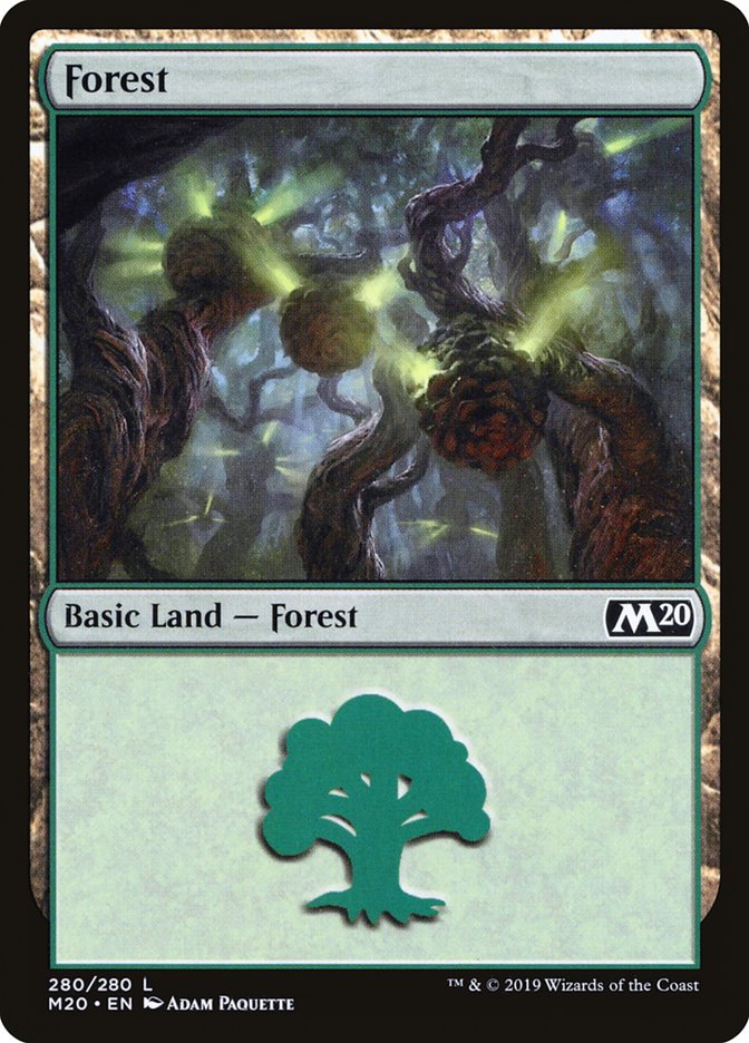 Forest (280) [Core Set 2020] | Tables and Towers