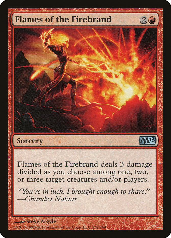 Flames of the Firebrand [Magic 2013] | Tables and Towers