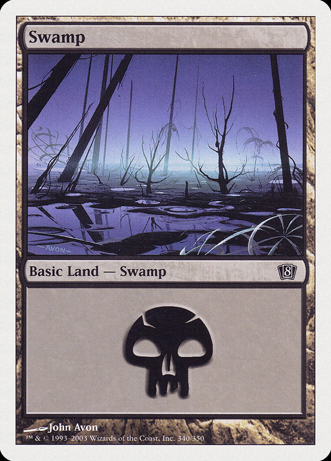 Swamp (340) [Eighth Edition] | Tables and Towers