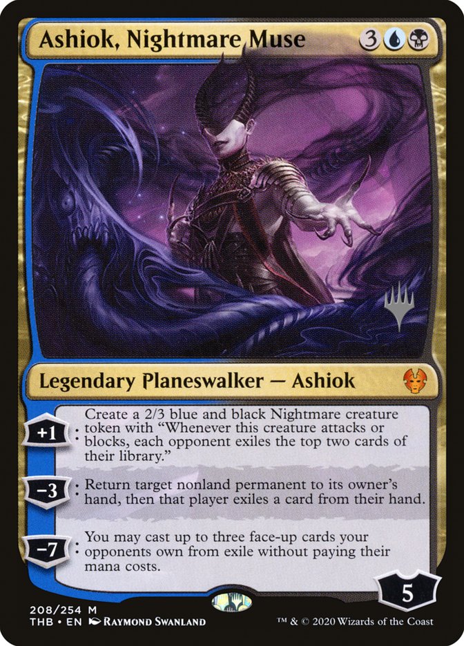 Ashiok, Nightmare Muse (Promo Pack) [Theros Beyond Death Promos] | Tables and Towers