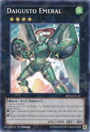 Daigusto Emeral [BP03-EN122] Shatterfoil Rare | Tables and Towers