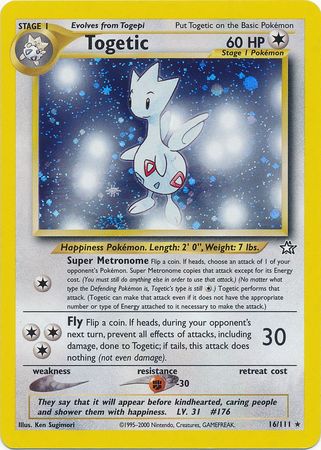 Togetic (16/111) [Neo Genesis Unlimited] | Tables and Towers