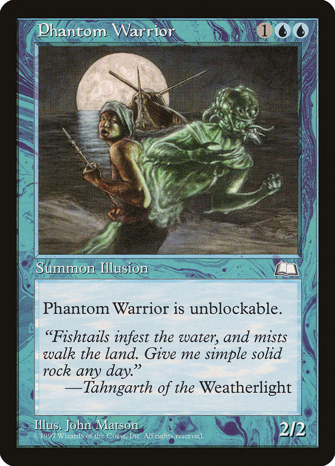 Phantom Warrior [Weatherlight] | Tables and Towers