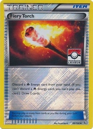 Fiery Torch (89/106) (League Promo) [XY: Flashfire] | Tables and Towers