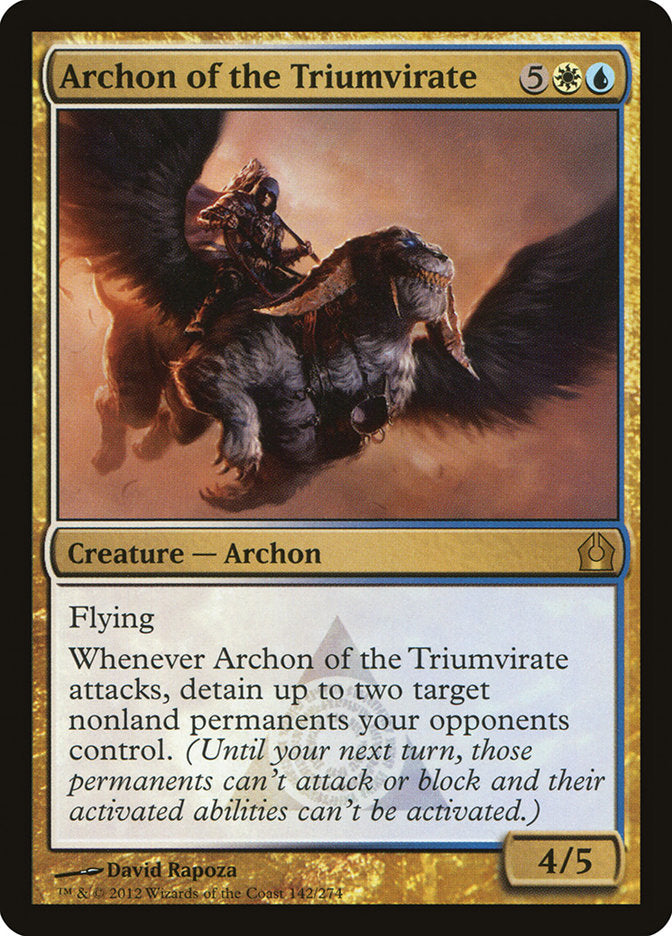 Archon of the Triumvirate [Return to Ravnica] | Tables and Towers