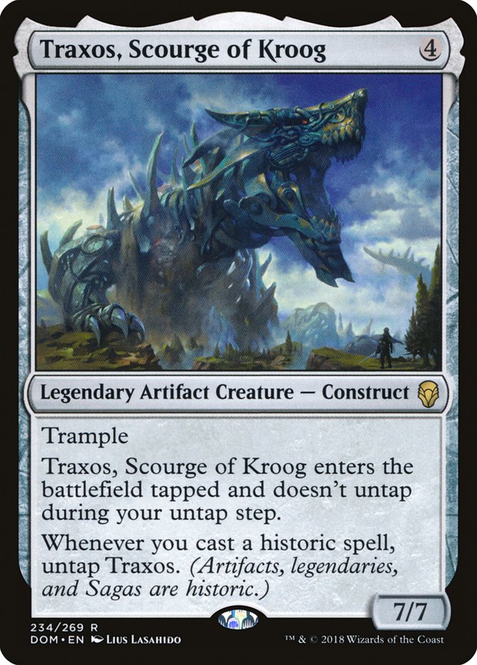 Traxos, Scourge of Kroog [Dominaria] | Tables and Towers