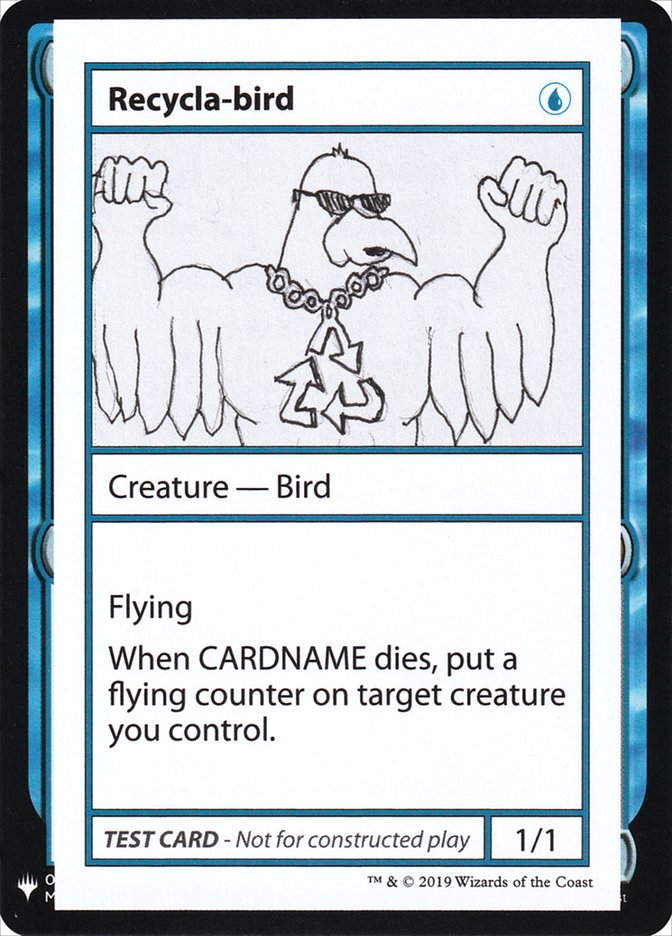 Recycla-bird [Mystery Booster Playtest Cards] | Tables and Towers