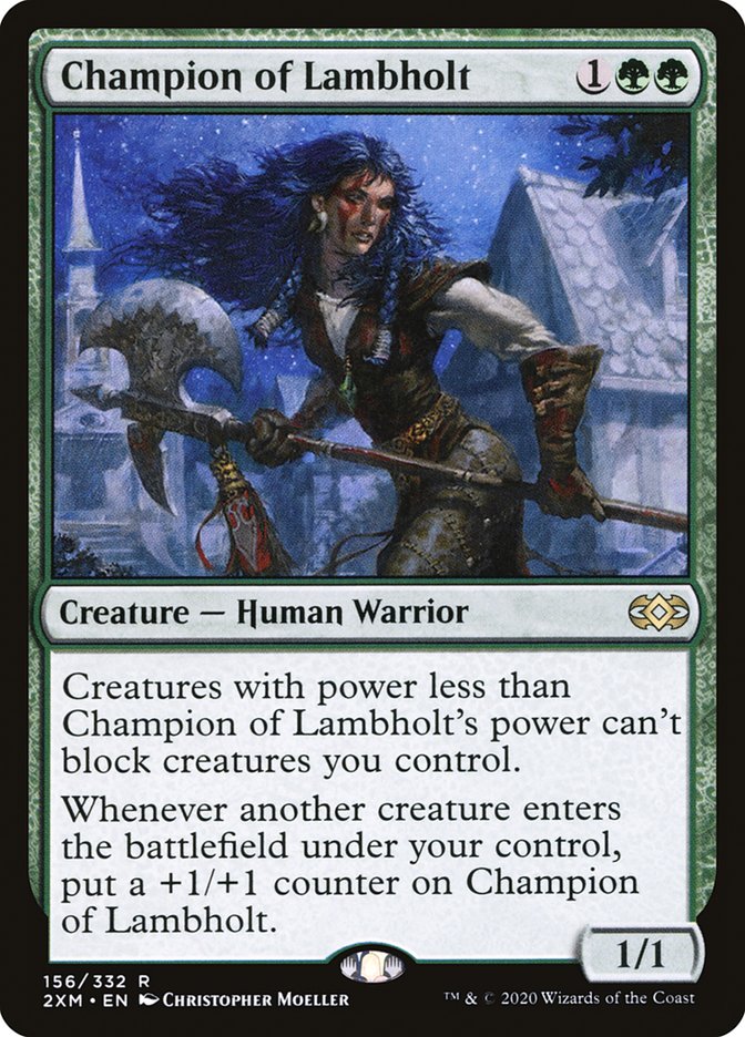 Champion of Lambholt [Double Masters] | Tables and Towers