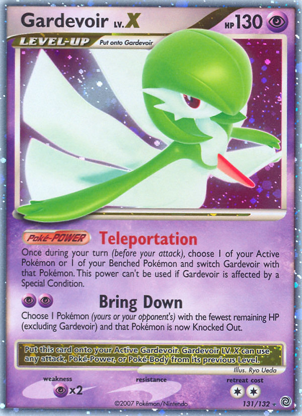 Gardevoir LV.X (131/132) [Diamond & Pearl: Secret Wonders] | Tables and Towers