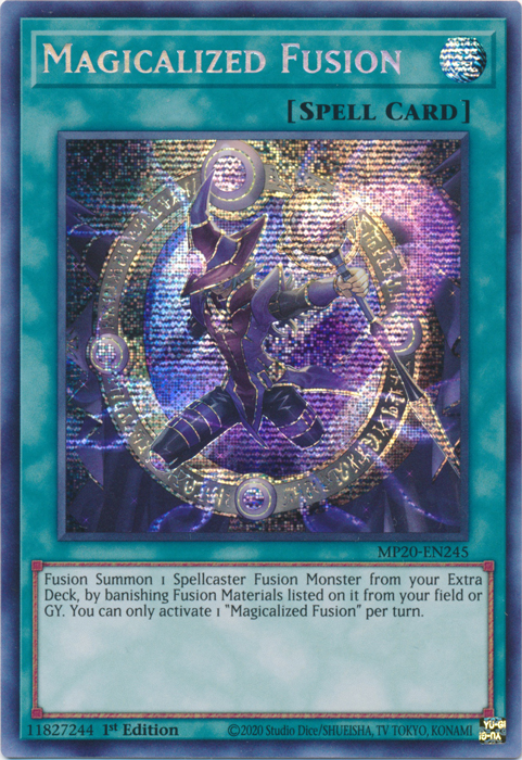 Magicalized Fusion [MP20-EN245] Prismatic Secret Rare | Tables and Towers