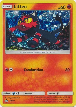 Litten (SM02) (General Mills Promo) [Sun & Moon: Black Star Promos] | Tables and Towers