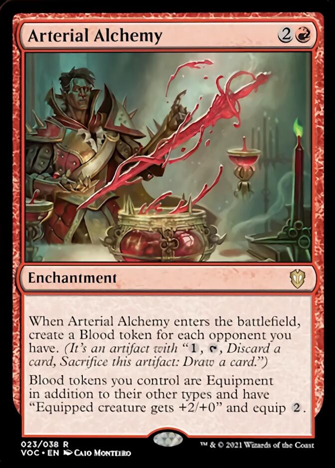 Arterial Alchemy [Innistrad: Crimson Vow Commander] | Tables and Towers