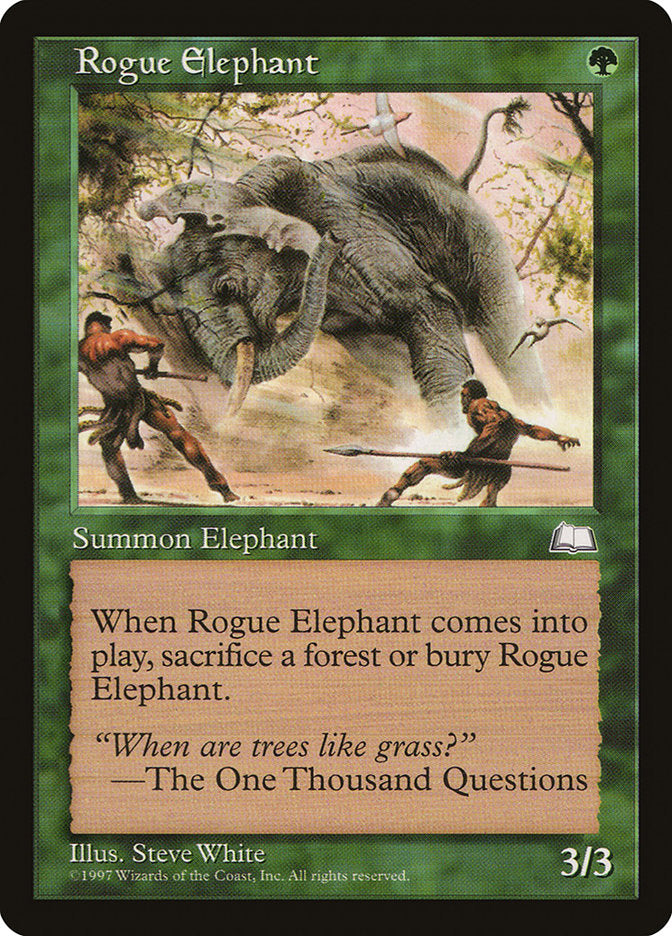 Rogue Elephant [Weatherlight] | Tables and Towers