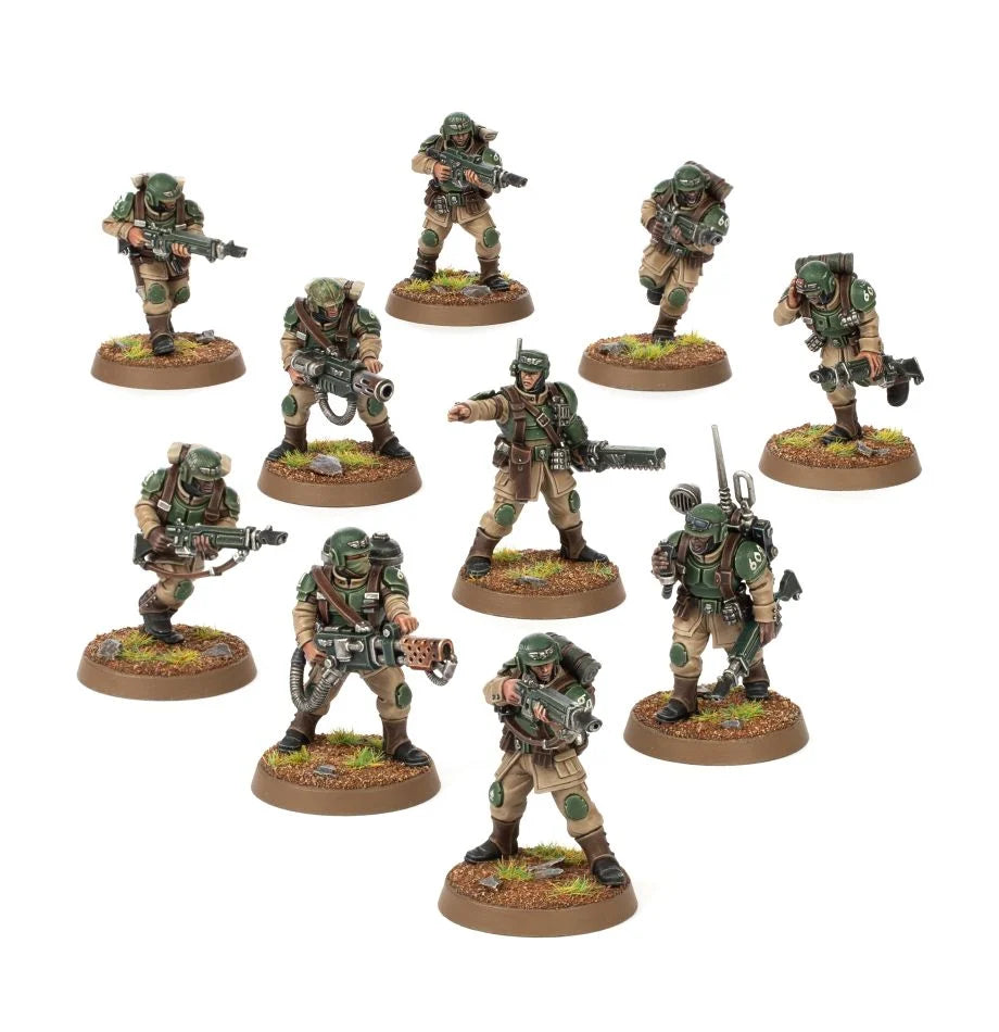 Astra Militarum: Cadian Shock Troops | Tables and Towers