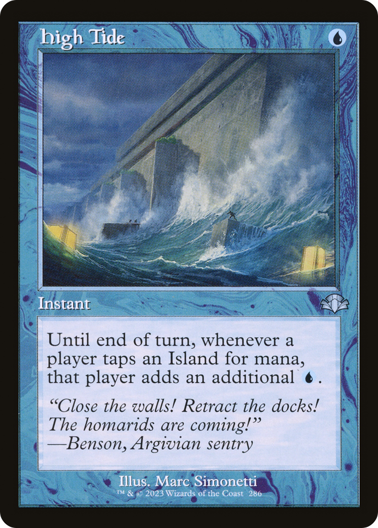 High Tide (Retro) [Dominaria Remastered] | Tables and Towers