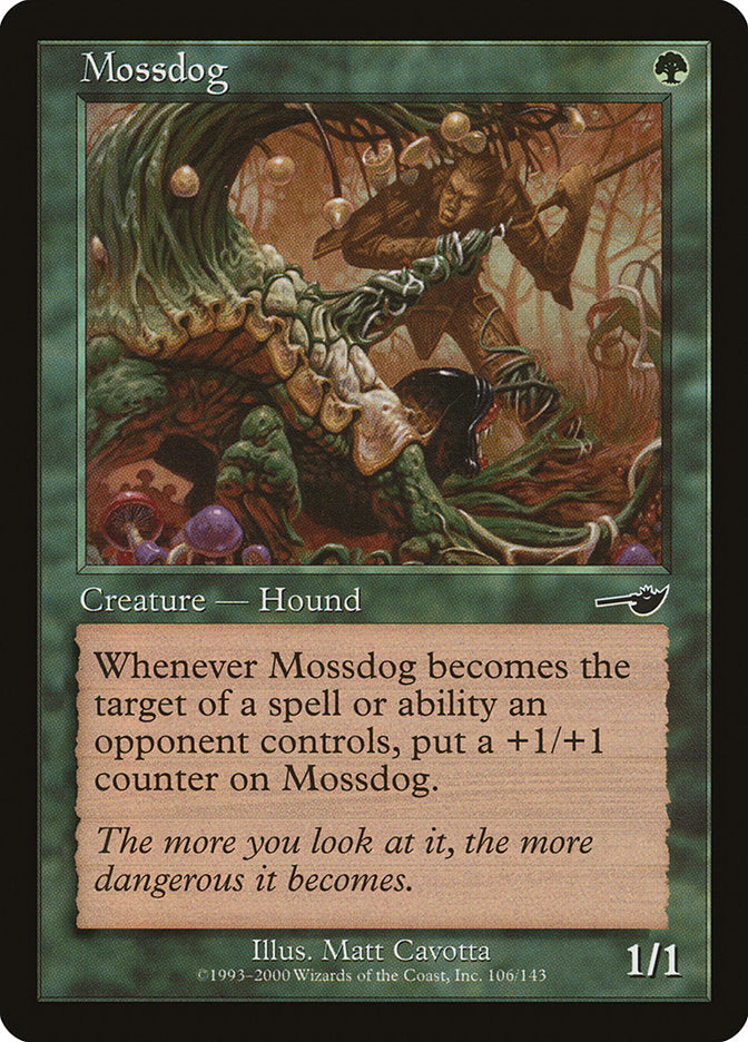 Mossdog [Nemesis] | Tables and Towers