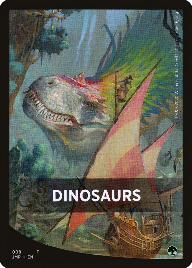 Dinosaurs Theme Card [Jumpstart Front Cards] | Tables and Towers