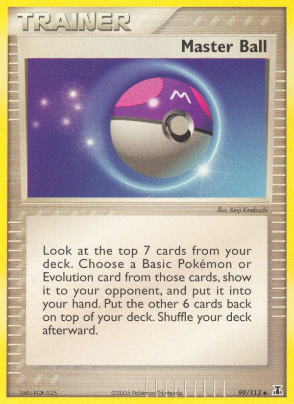 Master Ball (99/113) [EX: Delta Species] | Tables and Towers